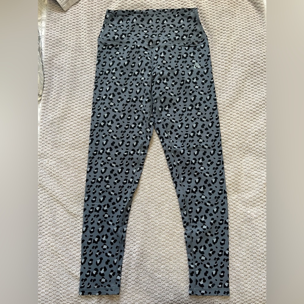 Ryderwear Blue Printed Leggings